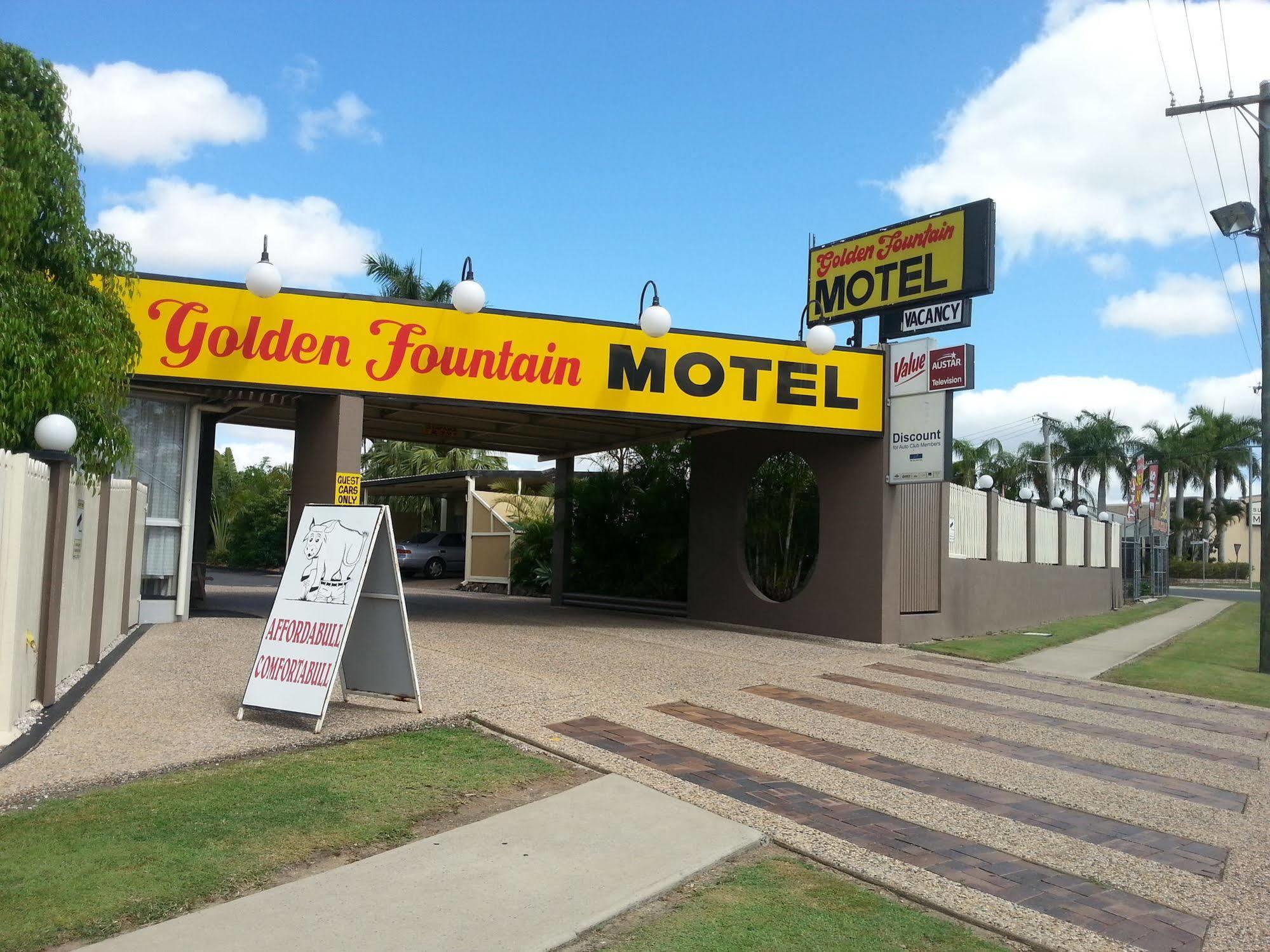 Golden Fountain Motel Rockhampton Exteriör bild